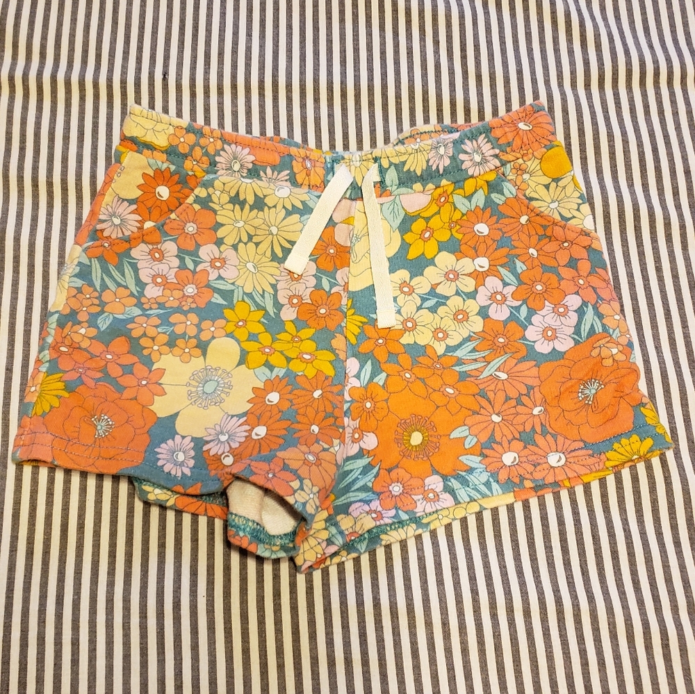 Carter kids retro print shorts